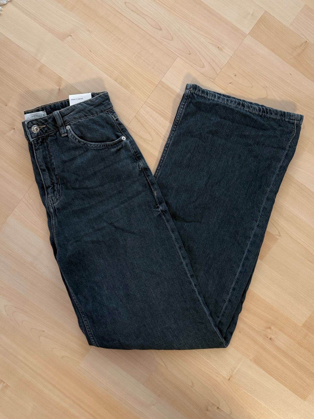 zara straight leg jeans